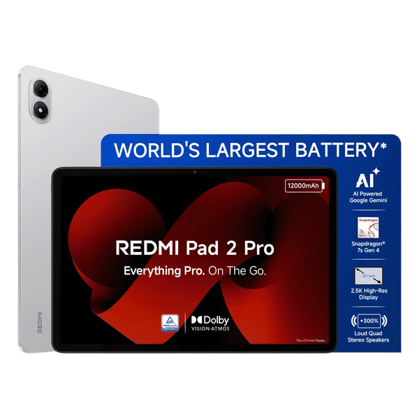 Buy Redmi Pad 2 Pro Wi-Fi Android Tablet (12.1 Inch, 8GB RAM